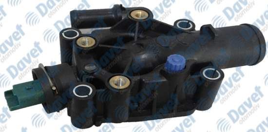 ZTH1071 Termostat Komple Musurlu 91 C Citroen C-Elysee 1.6 Vti 2012- /  C2 1.4 2003-2009 / C3 1.6 2002-2009 / Peugeot 301 1.6 Vti 2012- / 207 1.6 16v Vti 2006-2012 / 307 1.6 2000-2007